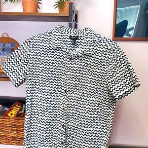 Forever 21 Short Sleeve Button Down